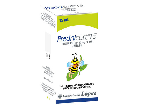 Prednicort 15MG Jarabe 60ML FV