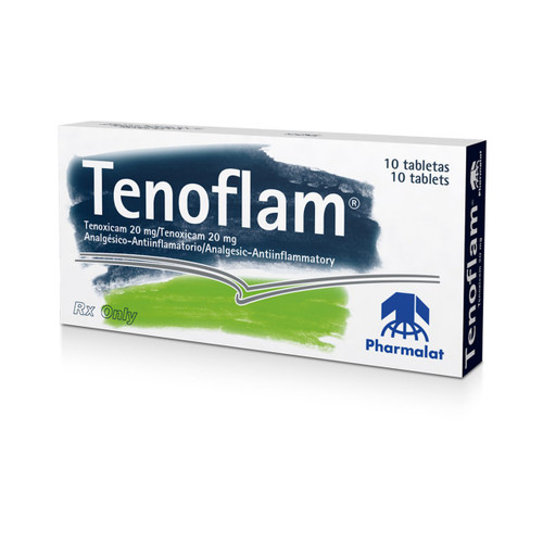 Tenoflam 20MG x 10 Tabletas FV