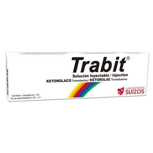 Trabit 30mg Solucion Inyectable Ampolla 1ml
