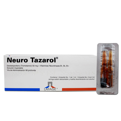Neuro-Tazarol Inyectable x 2 Ampollas FV