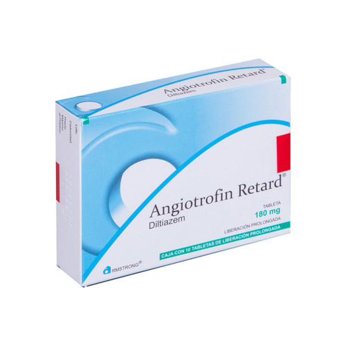 Angiotrofin Retard 180MG x 10 Tabletas FV