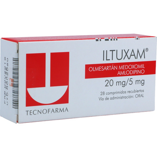 Iltuxam 20MG/5MG x 28 Comprimidos FV