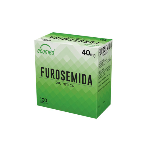 Furosemida 40mg Ecomed 1 de 100 Tabletas