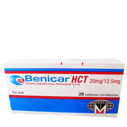 Benicar Hct 20MG/12.5MG x 28 Tabletas FV