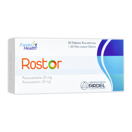 Rostor 20MG x 30 Tabletas FV