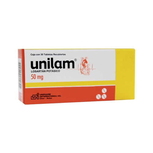 Unilam 50MG x 30 Tabletas FV