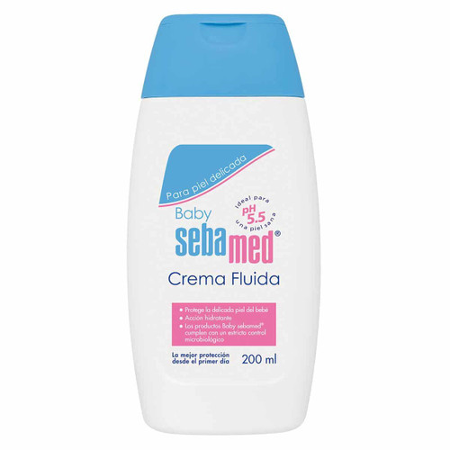 Crema Fluida Para Bebe Frasco 200ML Sebamed FV