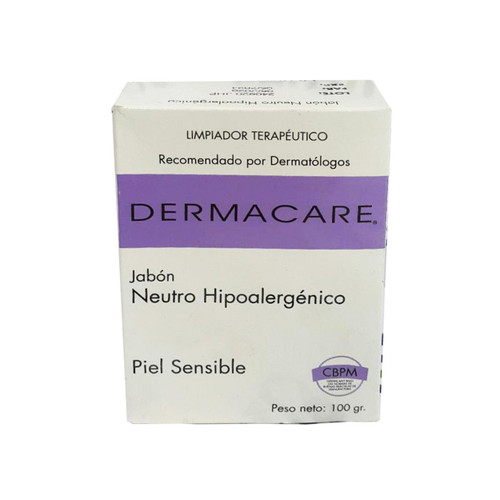 Dermacare Jabón Hipoalergénico Barra 100GR FV