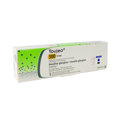 Toujeo 300U/ML Solución Inyectable 1.5ML FV