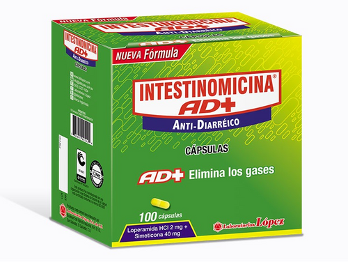 Intestinomicina AD 1 de 100 Tabletas