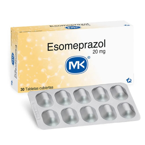 Esomeprazol Mk 20mg 1 de 30 Tabletas