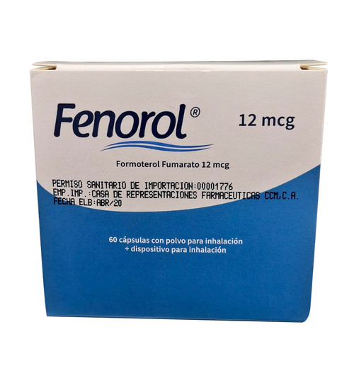 Fenorol 12MCG x 60 Cápsulas FV