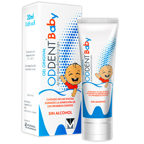 Oddent Ácido Hialuronico Baby Gel Gingival 20ML FV