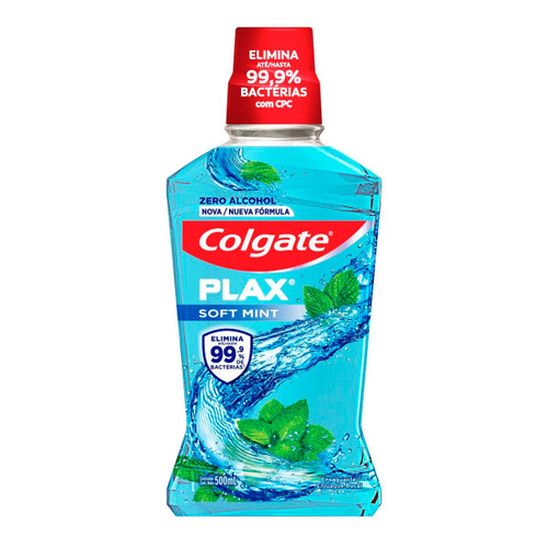 Colgate Enjuage Bucal Plax Soft Mint 500ml