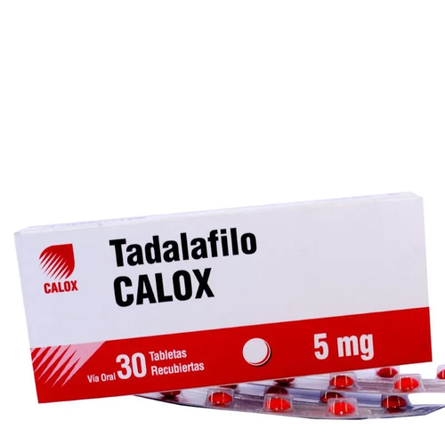 Tadalafilo Calox 5MG x 30 Tabletas FV