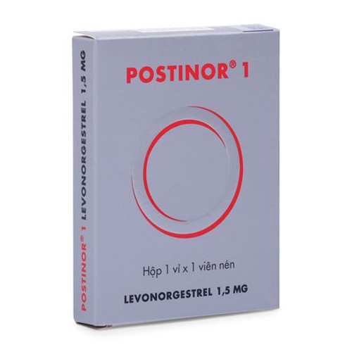 Postinor 1 1.50MG x 1 Tableta FV