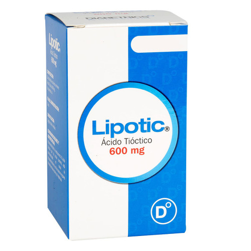Lipotic 600MG Frasco x 30 Tabletas FV