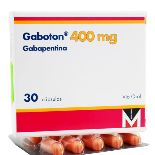 Gaboton 400mg 30 Capsulas