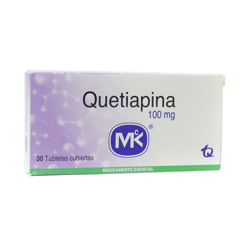 Quetiapina MK 100MG x 30 Tabletas FV