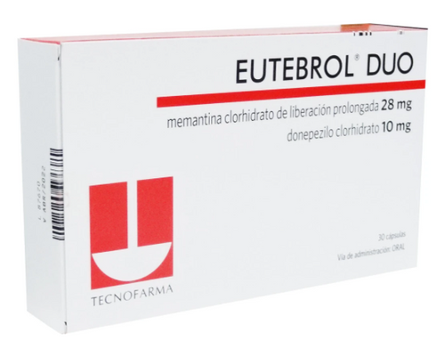 Eutebrol Duo 28MG/10MG Caja x 30 Cápsulas FV