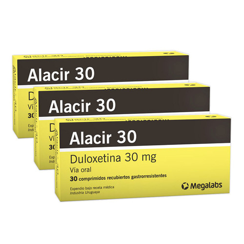 Alacir 30mg 30 Comprimidos Recubiertos (2+1)
