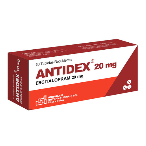 Antidex 20mg 30 Tabletas