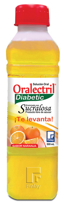 Oralectril Diabetic Sabor Naranja 500ML FV