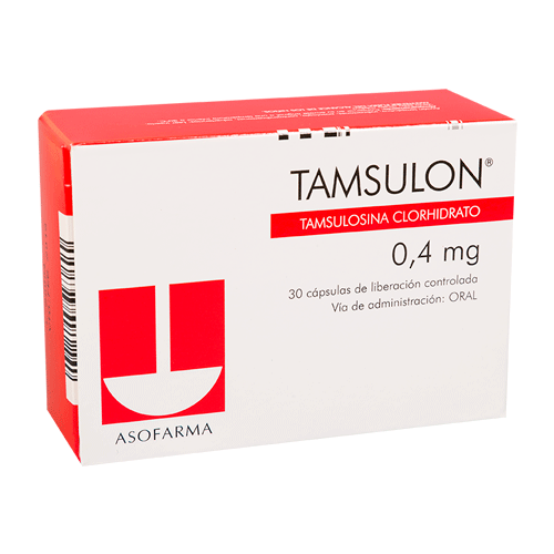 Tamsulon 0.4MG x 30 Cápsulas FV