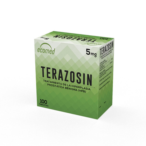 Terazosin Ecomed 5mg 1 de 100 Tabletas