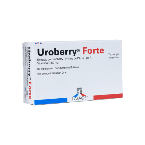 Uroberry Forte 144MG x 30 Tabletas FV
