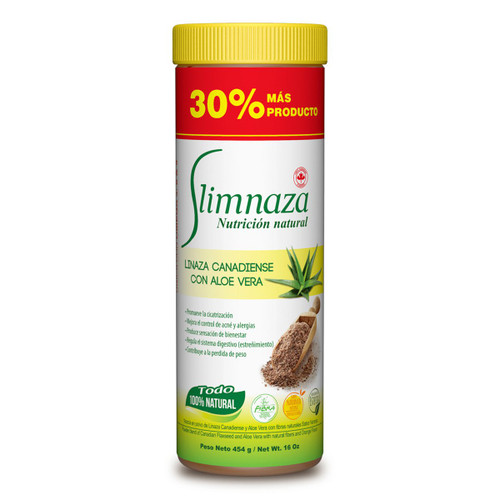 Slimnaza Aloe Vera x 1 Frasco de 454GR FV