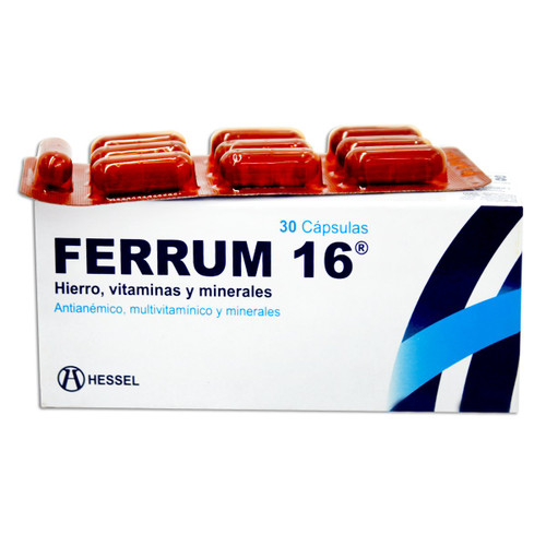 Ferrum 16 x 30 Cápsulas FV