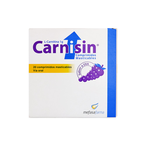 Carnisin 1GR x 20 Comprimidos Masticables FV