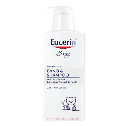 Eucerin Baby Baño y Shampoo Piel Sensible 400ML FV