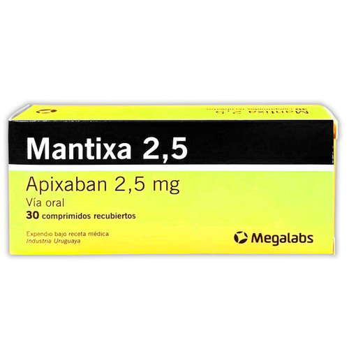 Mantixa 2.5MG x 30 Comprimidos Recubiertos FV