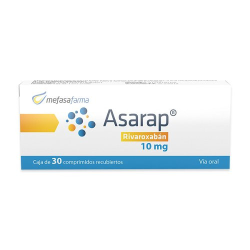 Asarap 10MG Caja x 30 Comprimidos FV