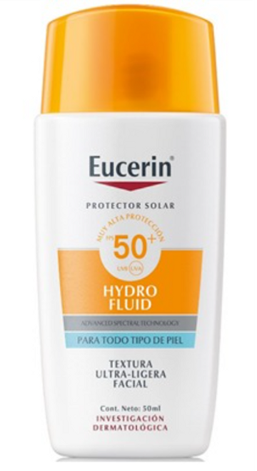 Eucerin Sun Face Hydro Fluid FPS 50 50ML FV