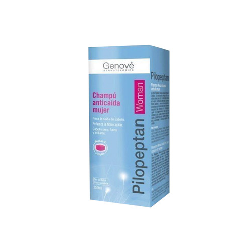 Genove Pilopeptan Woman Champu Anticaida Mujer de 250ML x 1 Unidad FV