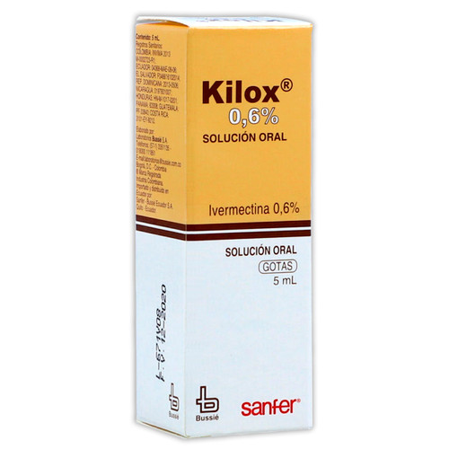 Kilox 0.6% Solución Oral Frasco x 5ML FV