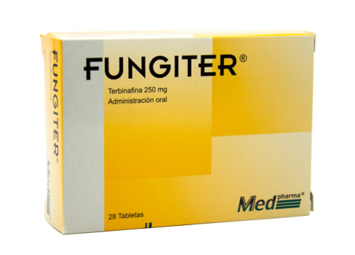 Fungiter 250MG x 28 Tabletas FV