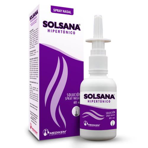 Solsana Hipertonico Spray Nasal Frasco 60ml