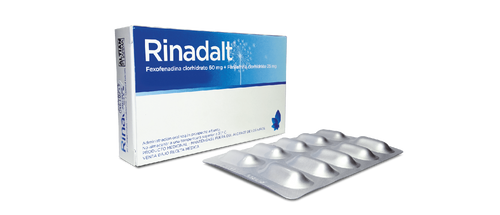 Rinadalt 60MG/25MG Caja x 10 Tabletas FV