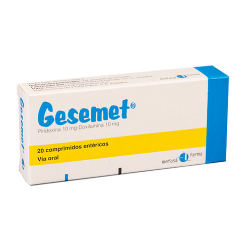 Gesemet 10mg 1 de 20 Comprimidos