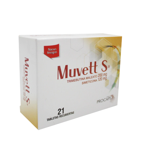Muvett-S 200MG/120MG x 21 Tabletas FV