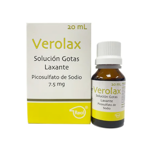 Verolax Gotas Orales Laxante 7.5MG Frasco 20ML FV