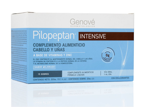 Genové Pilopeptan Intensive Cabello y Uñas Caja x 15 Sobres FV