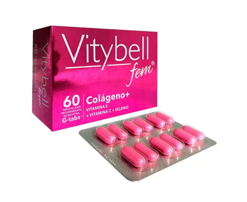 Vitybell Fem Caja 60 Tabletas Recubiertas De Gelatina