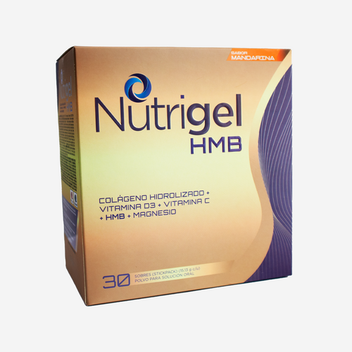 Nutrigel HMB Mandarina Caja x 30 Sobres FV