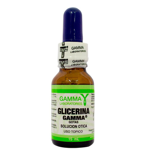 Glicerina Otica Gamma Frasco Gotero 15ml