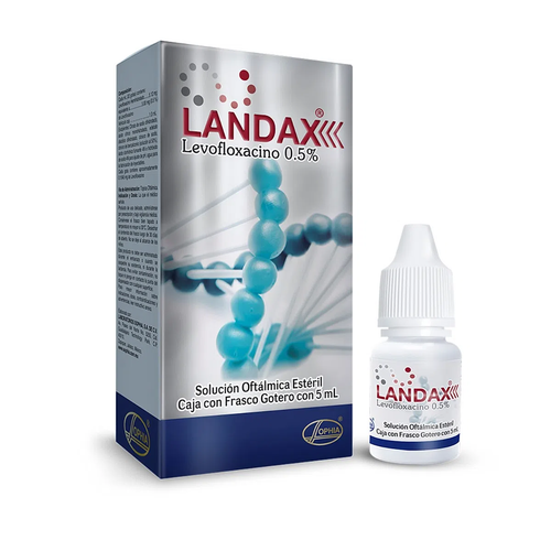 Landax Solución Oftálmica Estéril 5ML FV